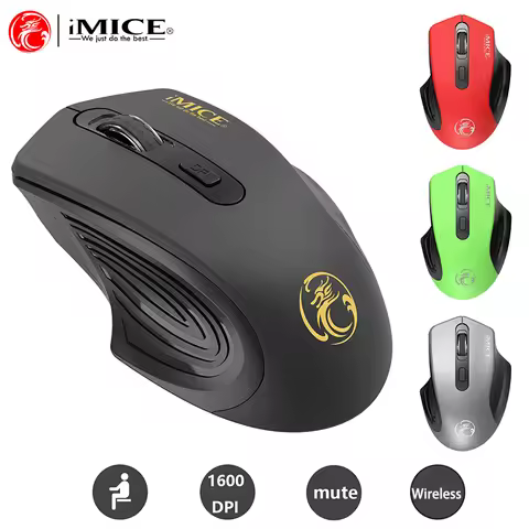 2.4G Wireless Office Optical Mouse With 2.4G Receiver Slient Click Computer Soundless Mouse For PC C