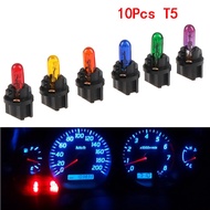 10Pcs T5 Led Bulb W1.2WCar Interior Lights Dashboard Heating Indicator Wedge Auto Instrument Lamp ai