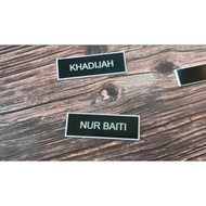 Name Tag School Name Tag Teacher's Name Tag Royal Accomplice Name Tag Lay Answer Tag