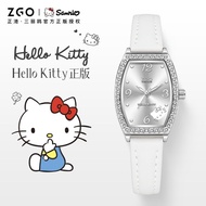 ZGO ZGO-Sanrio HelloKitty Watch Female Retro Niche High-value Girl Simple Quartz Watch