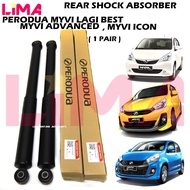 2 X PERODUA MYVI LAGI BEST  ICON REAR SHOCK ABSORBER *ORIGINAL*