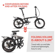 SAVA Z1จักรยานคาร์บอนไฟเบอร์9สปีดพับได้20นิ้ว R3000ผู้ใหญ่จักรยานคาร์บอนไฟเบอร์ SHIMANO SORA พร้อมบังโคลน + ที่วางของท้ายจักรยาน