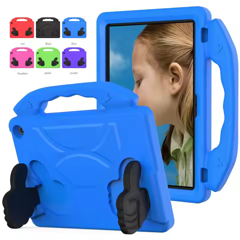 For Amazon Fire Max 11 13th Gen HD10 HD 10 2023 2021 Case EVA Hand Holder Kids Stand Tablet Cover HD
