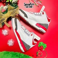 耐克（Nike）Air Jordan 3 AJ3 火焰红 复古中帮篮球鞋 DM0967-160 37.5