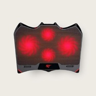 HAVIT Cooling Pad 4 Fan F 2081 Red LED For Laptop 14" - 17" Cooler