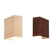 Wood Grain Bedroom Bedside Wall Lamp Background Corridor Lamp Corridor Entrance Staircase Lamp Wall