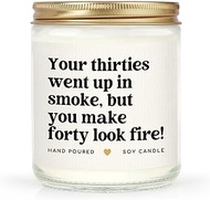 SteadStyle 40th Birthday Candle