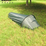 Adepe Waterproof Camping Tent 1 Person Sleep Bag Outdoor Backpacking Beach Shelter
