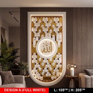 Asmaul Husna LED Calligraphy Frame | 99 Names of Allah | Islamic Wall Art | Muslim Home Decor - KENZ