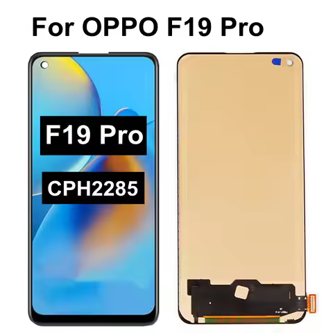 6.43 TFT For Oppo F19 Pro LCD Display with Touch Panel Glass Screen Digitizer Assemby for OPPO F19 P