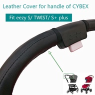 Baby Stroller Accessories Leather Protective Case Cover Of Handle For CYBEX EEZY S S+ TWIST Cybex Ba