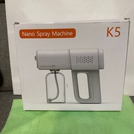 K5消毒槍 Nano Spray Gun 藍光噴霧槍 奈米霧化酒精噴霧器