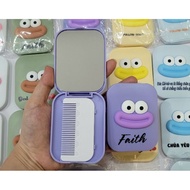 Foldable comb mirror Foldable mirror