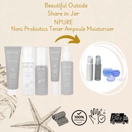 Share in Jar NPURE Noni Probiotics Toner Ampoule Cleanser Moisturizer Body Lotion
