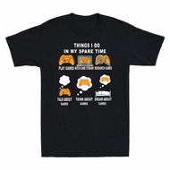 6 Things I Do In My Spare Time Video Games Men'S T-Shirt Gamers Funny Gift Tee