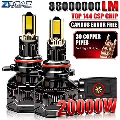 20000W 88000000LM H7 H4 H11 Led Headlight High Power Canbus K5C H1 H8 9005 HB3 9006 HB4 9012 HIR2 Tu