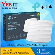 TP Link EAP245 AC1750 Wireless Dual Band Gigabit Ceiling Mount Access Point