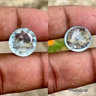 Batu aquamarine beryl natural aquamarine beryl batu aquamarine Dim14mm