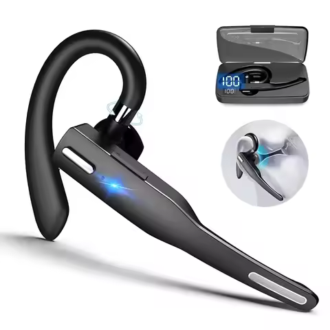 YYK-525 Wireless Bluetooth Headset Business Ear-mounted Bluetooth-compatible V5.1 Hands-free Call No