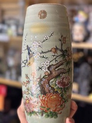 九谷燒花器 生山作 家居裝飾品擺設 酒器 陶藝家 侘寂風style wabi sabi植木鉢 塊根植物