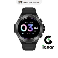 iGear Tera Smartwatch For Your Fitness - Black [Free Strap] IGTE02