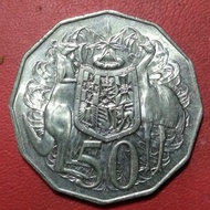 koin asing 50 cents Australia 1981 TP 3247