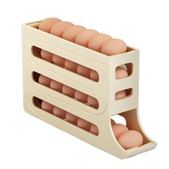 Auto Rolling Egg Tray Egg Container Egg Tray Egg Storage Kitchen Fridge Organiser Bekas Telur Egg Bo