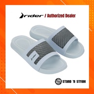 Rider Smash V Slide White/Black Slippers I Mall Store I