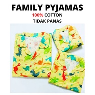 [READY STOCK]DYNO BAJU TIDUR BUTANG COTTON - PYJAMAS KIDS - PYJAMAS MOMS & KIDS -BAJU TIDUR SEDONDON