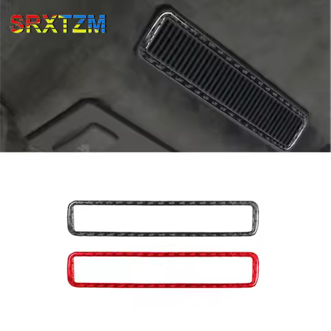 Roof Air Outlet Vent Decoration Trim Cover Sticker For Audi TT MK1 8N 2001-2006 Carbon Fiber Car Inn