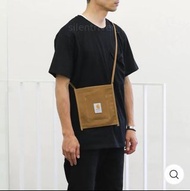 Carhartt WIP x RAMIDUS Newspaper Bag 聯名款街頭復古工裝帆布斜挎小包