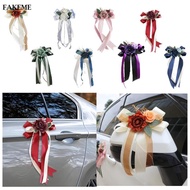 FAKEME Wedding Chair Flower Banquet Events Birthday Party Aisle Flower Arrangement