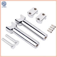 Universal 1inch 25MM Motorcycle HandleBar Bar Risers Bars Mount Clamp Adaptor for