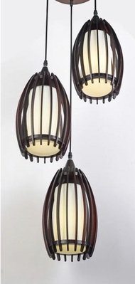 Lampu gantung kayu / lampu gantung minimalis / lampu gantung cabang 3