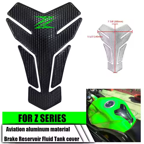 For Z250 Z300 Z400 Z500 Z650/RS Z750 Z800 Z900/RS Z1000 Z H2 3D fuel tank sticker cover pad motorcyc