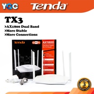 Tenda TX3 - AX1800 Dual Band Gigabit WiFi6 Router