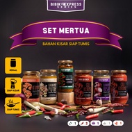 BIBIK EXPRESS SET FOR THE ELDERLY Ready-to-musty kisar material Large Onions Chili Peppers Chili Pep