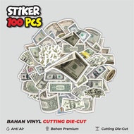 50 pcs Dollars E Stickers Cute Creative Decoration for Notebooks, Skateboards, hp