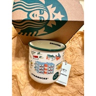 Starbucks x Wheniwasfour collaboration Singapore Exclusive 2025 Collection Ceramic Mug 355 ml 355ml