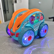 Children Dump Car Toys Electric Rollover Car Gifts Boys 1-2 to 3 Years Old Children 2-3 Years Old In