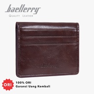 BAELLERRY D5110 Men's and Women's Card Wallet Made of Premium PU Leather BAEOS