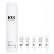 K18 護髮套組：4分鐘修復髮膜 150mlx1 + 超值旅行裝5ml x5 6pcs