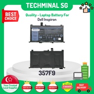 TECHMINAL - 357F9 Battery Replacement for DELL Inspiron 15 5000 Gaming, 15 7000 Gaming 357F9 Battery
