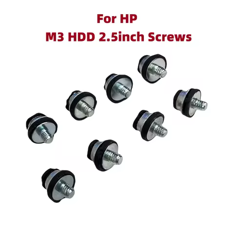 8pcs For HP 2.5Inch HDD/SSD G3 G4 G5 G6 Mini PC G2 G3 AIO PC Pack Hard Drive Mounting Screws M3 Hard