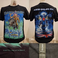 🔥IRON MAIDEN เสื้อวง งานลิขสิทธิ์แท้ นำเข้า-UK ป้ายGildan ของแท้ สินค้ามือ1🌍