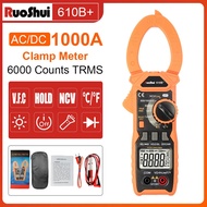 VICTOR Digital Clamp Multimeter Tester 1000A AC/DC Current Voltage Amp Clamp Meter 6000 Counts Auto 