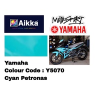 YAMAHA Y15ZR Y5070 CYAN PETRONAS - Aikka Motor Colour