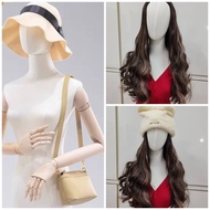 STOK MALAYSIA Mannequin Rambut DISPLAY mannequin HEAD hair WIG DISPLAY DOLL HAIR WIG RAMBUT PANJANG 