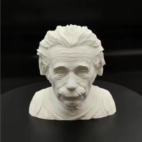 10cm/15cm Scientist Einstein Imitation Plaster Figurine Sculpture Decorative Handicrafts for The Stu