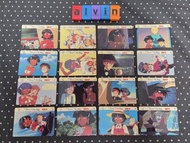 港版 冒險少女娜汀亞 (冒險海) 白咭 16張